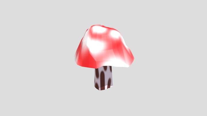 Cogumelo-lowpoly-version0.2 – Free 3D Model STL