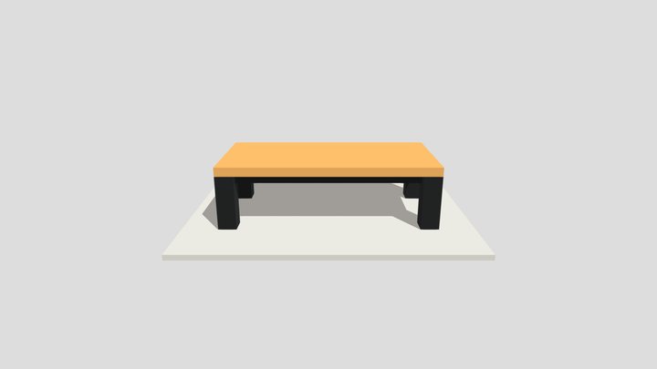 TABLE 3D Model