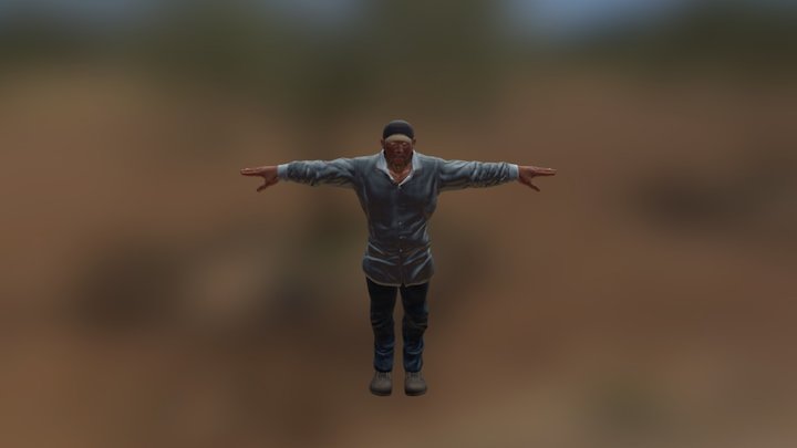 Father Character from "Obscure" 3D Model