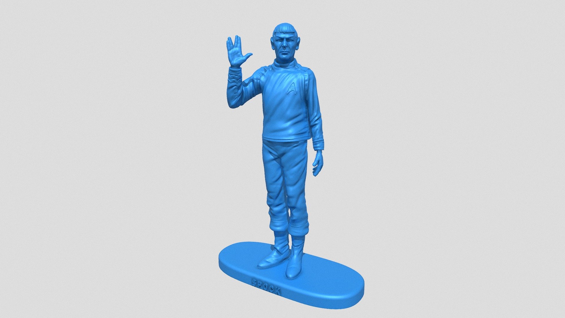 #049 Spock - 3D model by 3DCraft (@insta3dcraft) [f4d9ca4] - Sketchfab