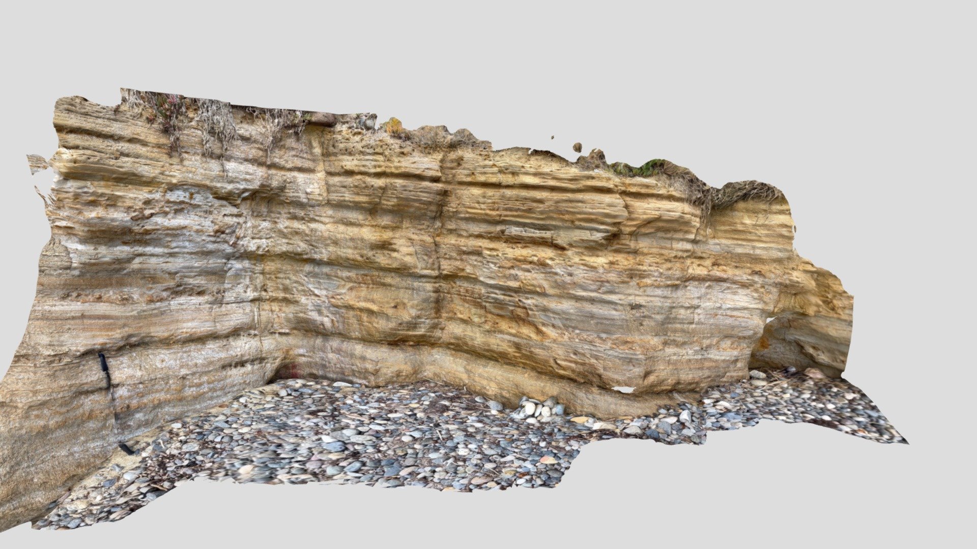 Tourmeline Beach outcrop (Scripps Fm)