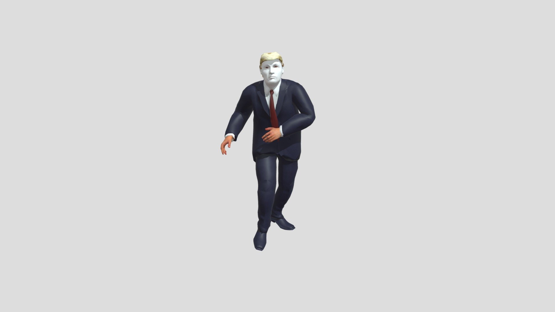 Donald Trump Strafe Right
