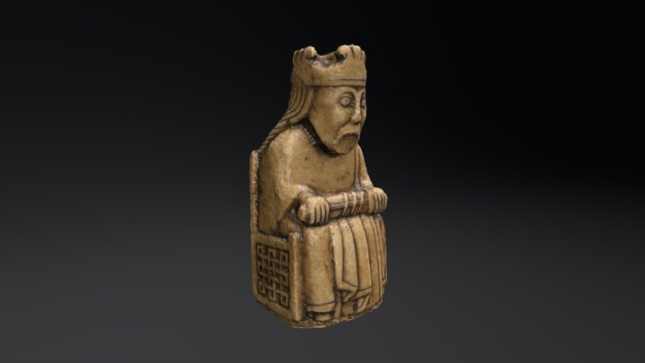 Figura Ajedrez de Lewis 3D Model