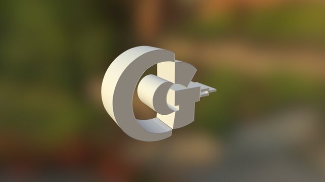 CCG Logo 3D Model