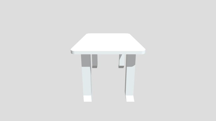 Just a Table 3D Model