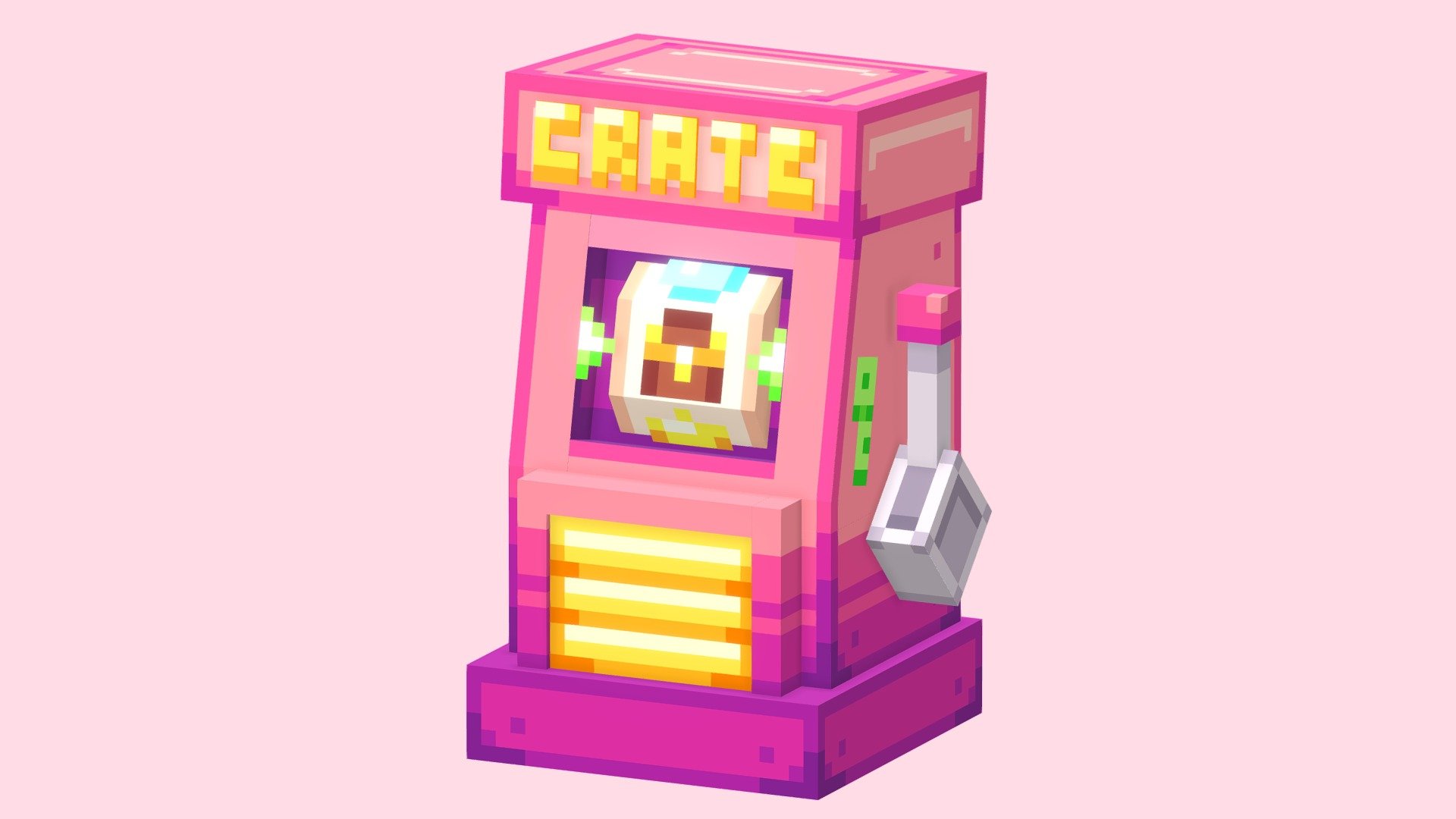 Crate Arcade Machine [BlockéMon] - 3D model by talchao [f4ddc72 ...
