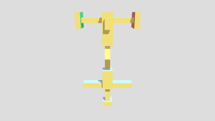 Pogo Stick 3D Model