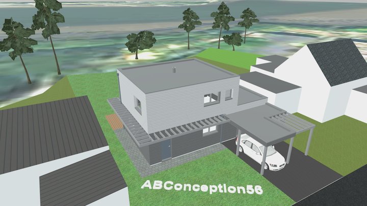 Projet Les Terrasses du Scorff à Lanester 3D Model