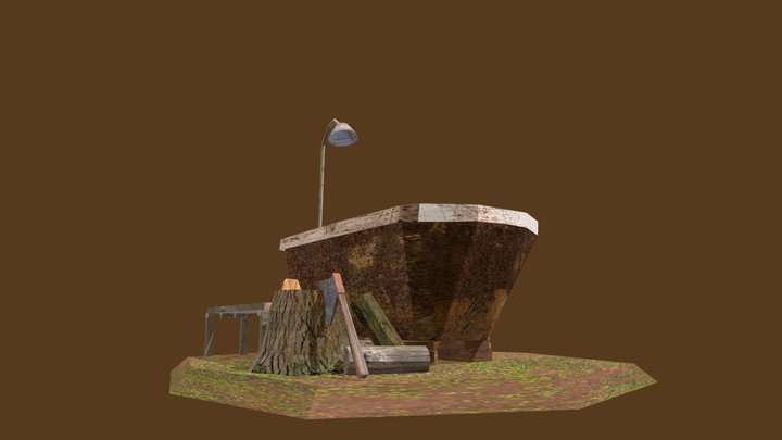 3D1_2526_ANI10_MESHKINA_KSENIYA_3SimpleProps 3D Model