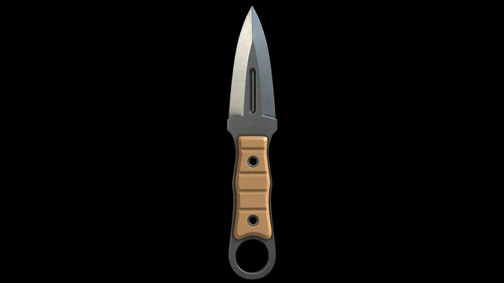 Шип-Нож "Ухорез" 3D Model