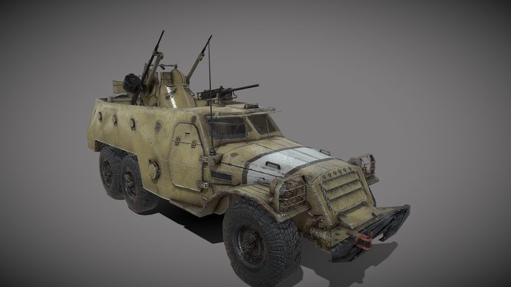 Military Vehicle 3D Model