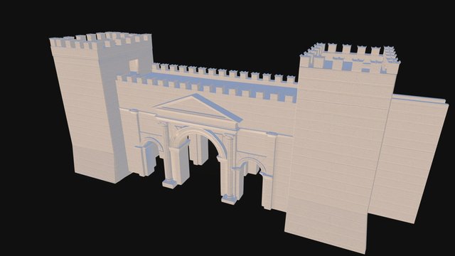 Porta Pretoria di Albano Laziale 3D Model