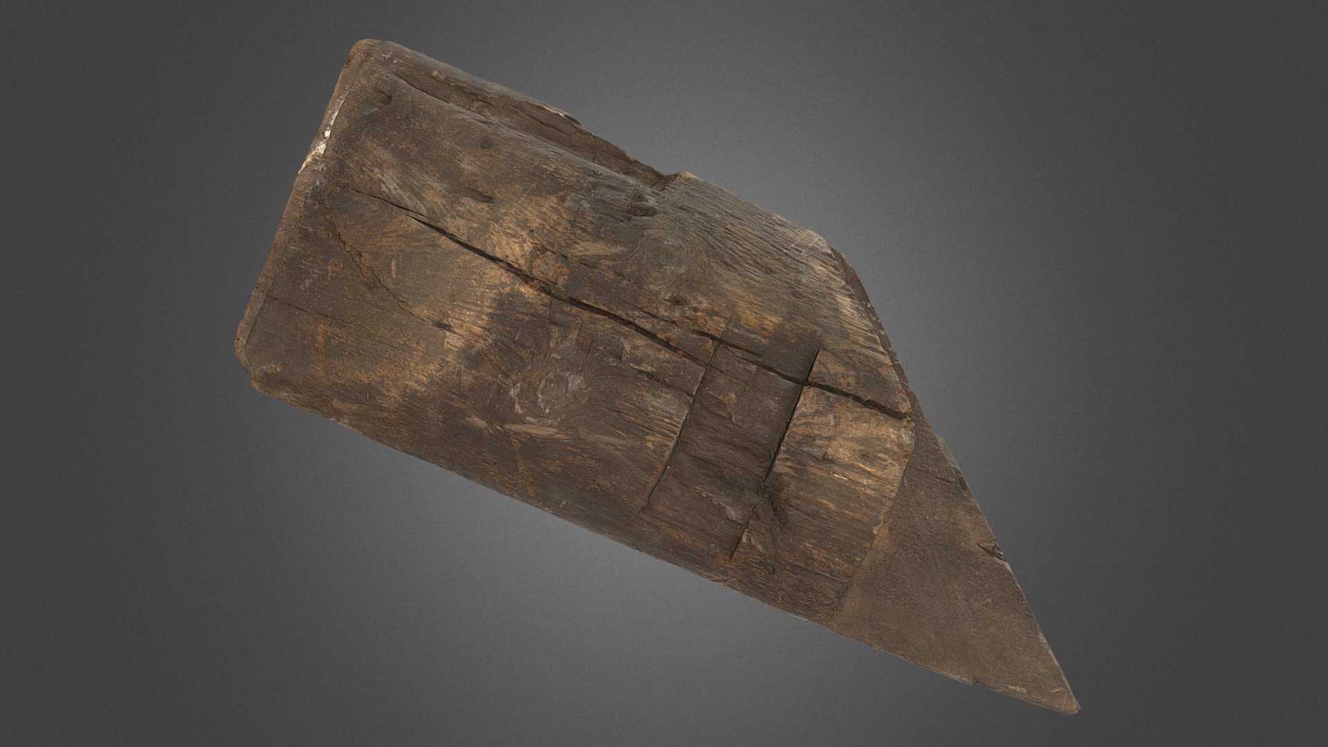 Wooden Object, Kirkjubø - Træ 1