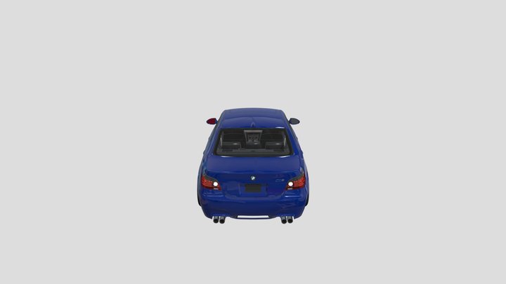 2009 BMW M5 3D Model