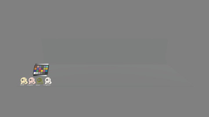 LookDev - Neutral HDR 3D Model