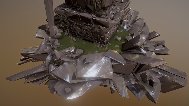 CAIRN / INUNNGUAQ (Inuksuk) 3D Model