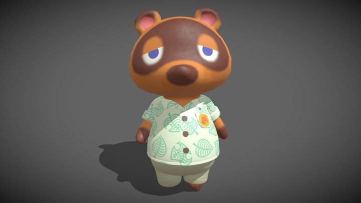 Tom Nook 3D Model