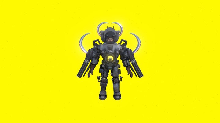 Titan Skibidi Toilet 3D Model