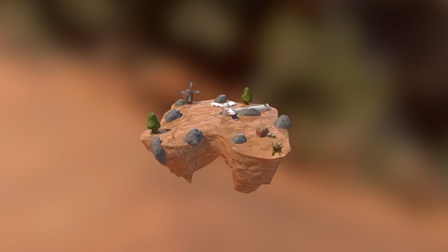 Various Game Assets 3D Model