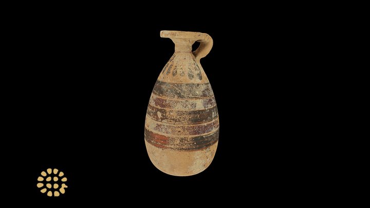 Alabastron, Museo Archeologico di Cecina 3D Model