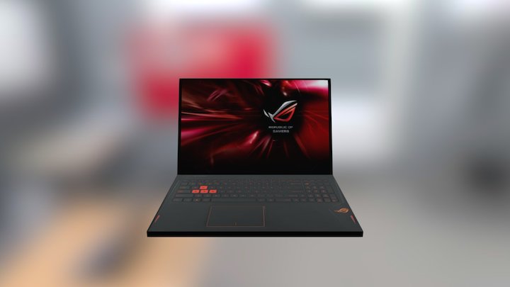 Asus ROG GL502VT 3D Model