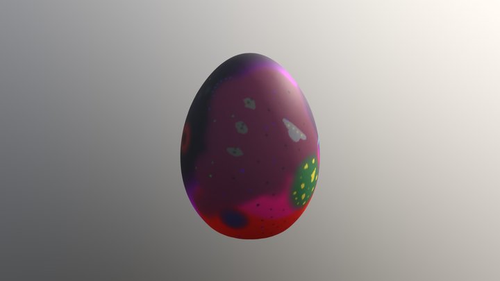 space egg 3D Model