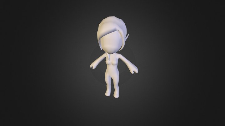 Elf Princess 3D Model