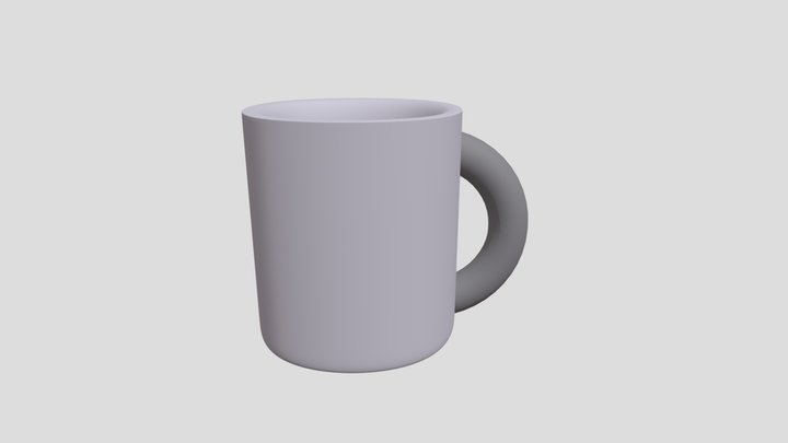 Beautiful mug 3D Model