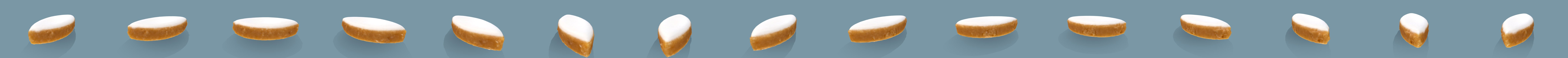 Calisson d'Aix 3D Model