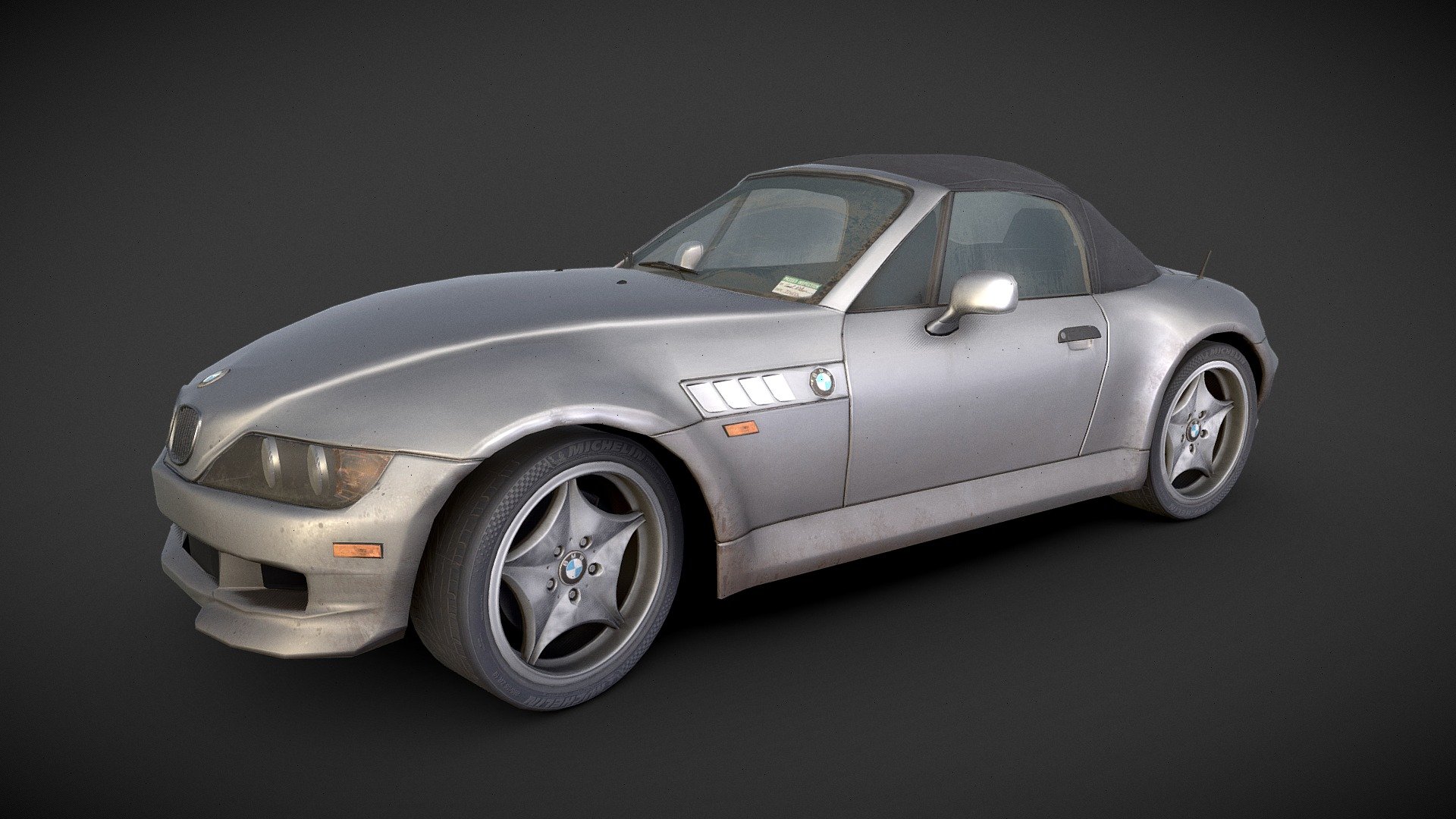 BMW Z3 - 3D model by carl.nelson (@carl.nelson) [f4e9e7d]