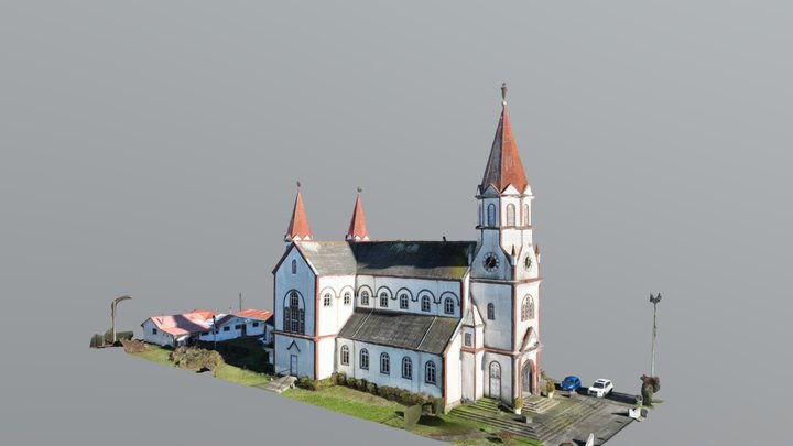 Iglesia Sagrado Corazon de Jesus. Puerto Varas 3D Model