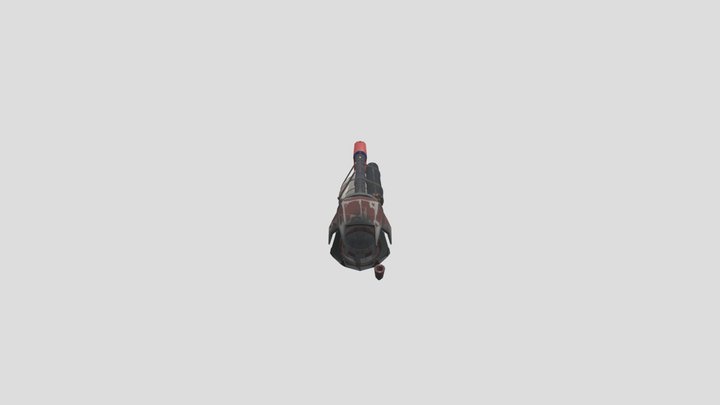 TF2 Red Backburner 3D Model