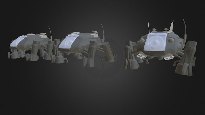 Mech Set 3D Model
