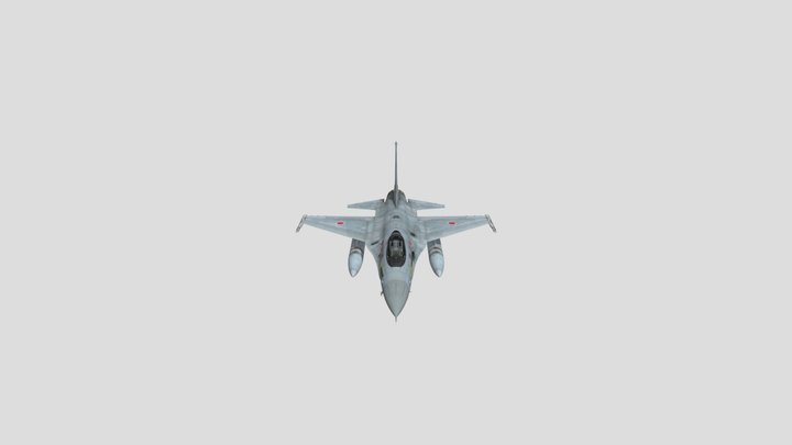 F-16AJ (War Thunder) 3D Model