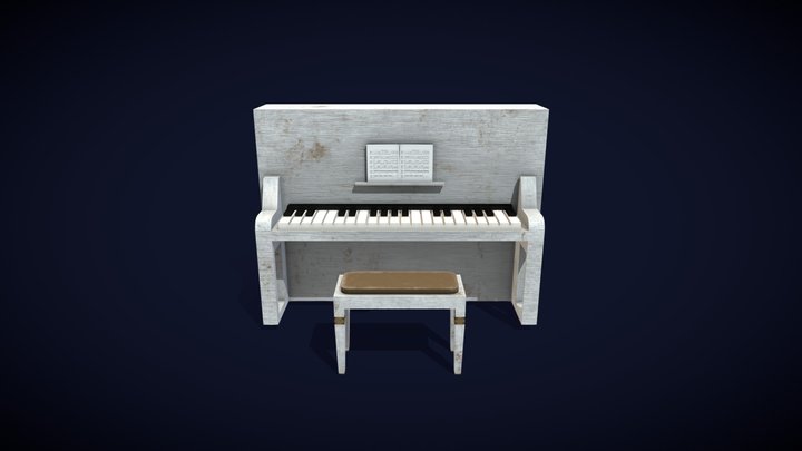 The Piano – Modelo 3D gratuito STL