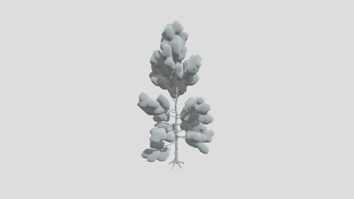 Pine Toon Tree – Kostenloses 3D-Modell STL