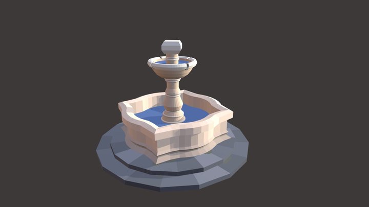 Fountain 3D Model