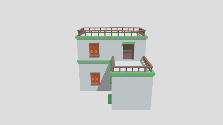 house france simple 3D Model