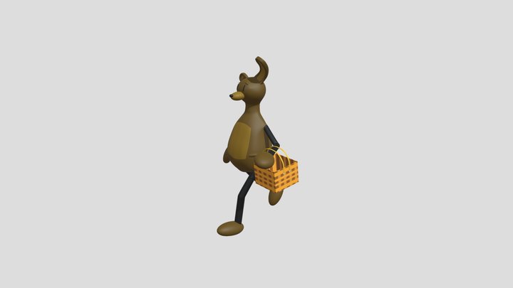 Froxo With Basket 3D Model