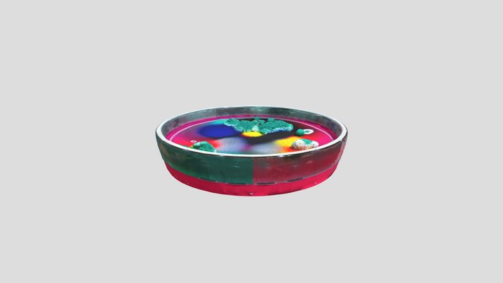 Плесень в стекле 3D Model