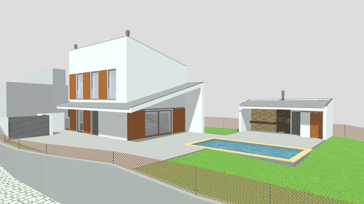 House in Mortágua - Portugal 3D Model