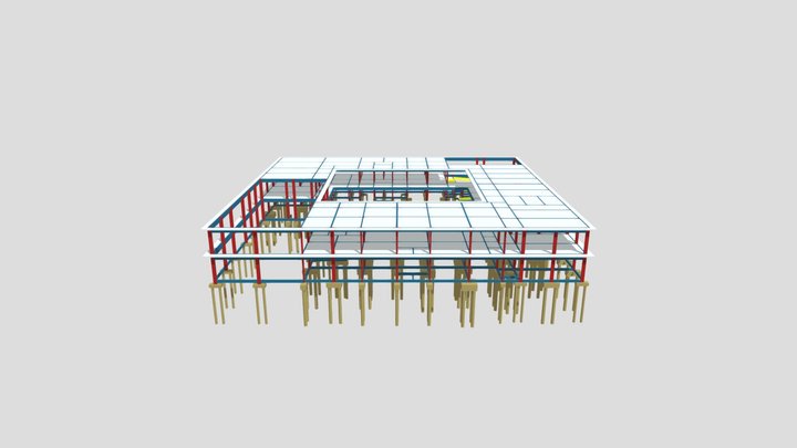 ESTRUTURAL - EMEF LUCIA MARLENE 3D Model
