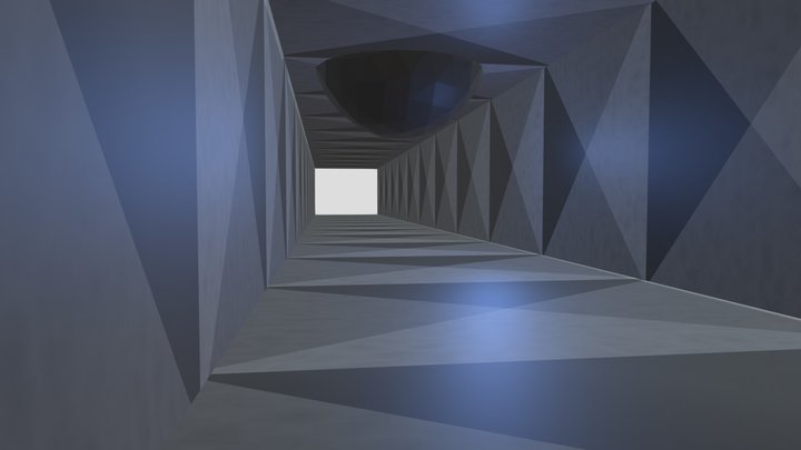 Vent Port blend 3D Model
