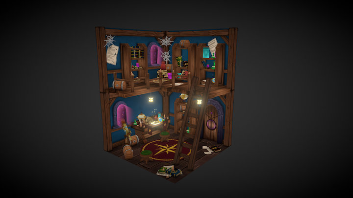 Wizard Room 3D Model