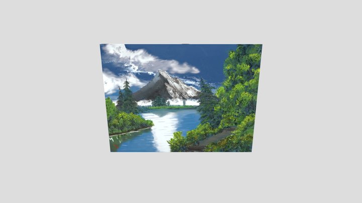 Mountain Summit 3D Model