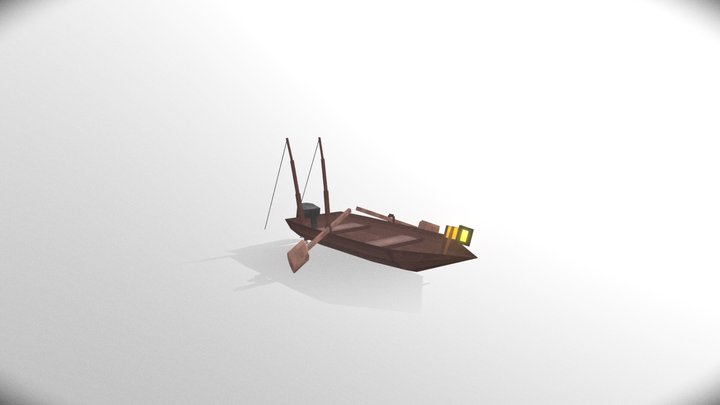 Fisherman's Boat 3D Model