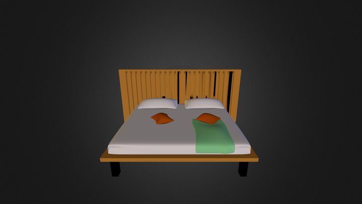 Bed 3D Model