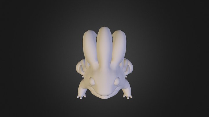 NewtSketchFabLegsPosed.obj 3D Model