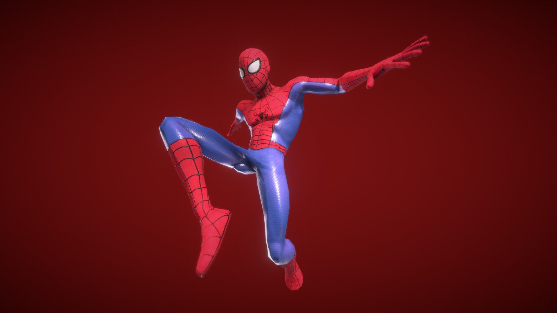 Spider-Man (Peter Parker) - 3D model by Justin T Phillips (@jtp360