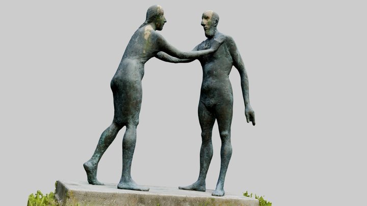 Skulptur 01 | LQ (100.000 Faces / 8 MB) 3D Model